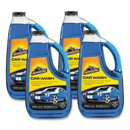 ARMORED AUTOGROUP Armor All, Car Wash Concentrate, 64 Oz Bottle, 4PK 25464
